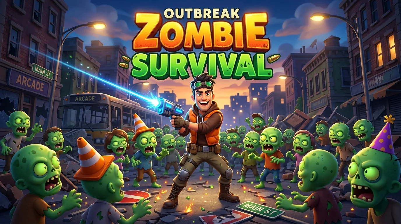 Zombie Outbreak Survival browser game