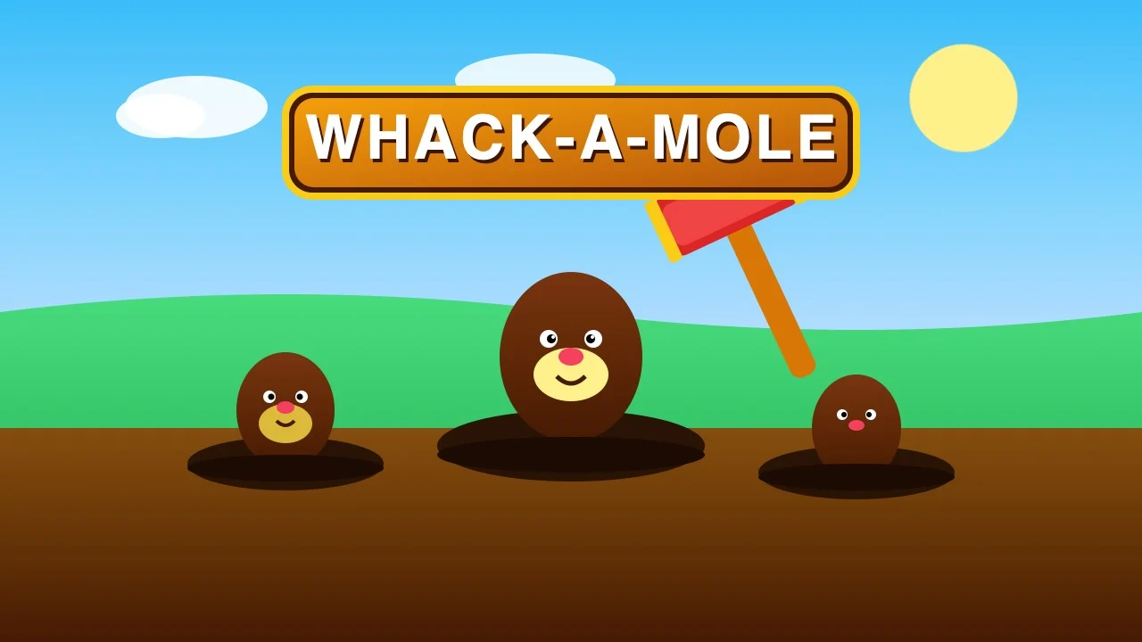 Whack-A-Mole Classic browser game